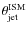$\theta_{\rm jet}^{\rm ISM}$