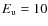 $E_{\rm u} = 10$