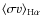 $\langle\sigma v\rangle_{{\rm H}\alpha}$