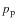 $\ensuremath{{p}_{{\rm p}}} $