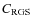 $C_{{\rm RGS}}$