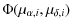 $\displaystyle %
\Phi(\mu_{\alpha,i}, \mu_{\delta,i})$
