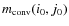 $m_{\rm conv}(i_{0},j_{0})$