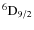 $\rm ^6D_{9/2} $