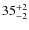 $35^{\rm +2}_{-2}$