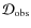${\cal D}_{\rm obs}$