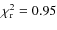 $\chi^2_{\rm r}=0.95$