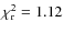 $\chi^2_{\rm r}=1.12$
