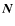 ${\vec N}$