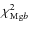 $\chi _{{\rm Mg}b}^{2} $
