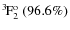 $\rm {}^{3}\hspace*{-.5mm}F_{2}^{{\rm o}}~(96.6\%)$