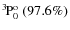 $\rm {}^{3}\hspace*{-.5mm}P_{0}^{{\rm o}}~(97.6\%)$