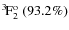 $\rm {}^{3}\hspace*{-.5mm}F_{2}^{{\rm o}}~(93.2\%)$