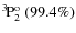 $\rm {}^{3}\hspace*{-.5mm}P_{2}^{{\rm o}}~(99.4\%)$