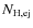 $N_{\rm {H},ej}$