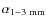 \ensuremath{\alpha_{\rm 1{-}3~mm}}
