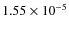 $1.55 \times 10^{-5}$