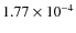 $1.77\times 10^{-4}$