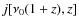$j[\nu_0(1+z),z]$