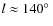$l \approx 140\hbox{$^\circ$ }$