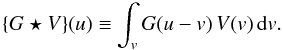 \begin{equation} \CONV{G}{\V{}}{u} \Definition \conv{G}{\V{}}{v}{u}. \label{eq:def:conv} \end{equation}