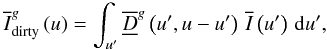 \appendix \setcounter{section}{1} \begin{equation} \Iwfft[\gu{}]\left(\uf\right) = \sint{\uff}{\Dwftft[\gu{}]{}\left(\uff,\uf-\uff\right)\,\Ift{}\left(\uff\right)}, \end{equation}