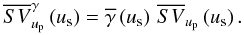 \appendix \setcounter{section}{1} \begin{equation} \SVft[\ga{}]{\up}\left(\us\right) = \gaft{}\left(\us\right)\,\SVft{\up}\left(\us\right). \label{eq:grid:sky} \end{equation}