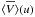 \hbox{$\langle \Vft{}\rangle(\uf)$}