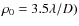$\rho _0=3.5 \lambda /D)$