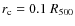 $r_{\rm c}=0.1~R_{500}$