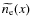 $\widetilde{n_{\rm e}}(x)$