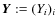 $\vec{Y} := (Y_i)_i$