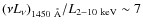 $(\nu L_{\nu})_{1450~\AA}/L_{{2-10}~{\rm keV}}\sim 7$