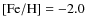 ${\rm [Fe/H]} = -2.0$