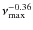 $\nu_{{\rm max}}^{-0.36}$