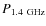 $P_{1.4~\rm {GHz}}$