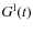 $G^{\rm l}(t)$