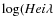 $\log(He {\sc i}\lambda$