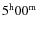 $\rm 5^h00^m$
