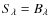 $S_{\lambda}=B_{\lambda}$