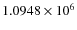 $1.0948\times 10^{6}$