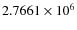 $2.7661\times 10^{6}$