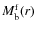 $M^{\rm f}_{\rm b}(r)$