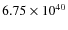 $6.75\times10^{40}$