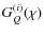 $G_Q^{(i)}(\chi)$