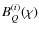 $B_Q^{(i)}(\chi)$