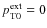 $p_{{\rm T0}}^{{\rm ext}}=0$