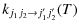 $\displaystyle k_{j_{1}j_{2} \to j_{1}'j_{2}'}(T)$