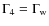 $\Gamma_4=\Gamma_{\rm w}$