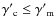 ${\gamma'}_{\rm c}\leq{\gamma'}_{\rm m}$